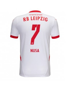 RB Leipzig Antonio Nusa #7 Heimtrikot 2024-25 Kurzarm